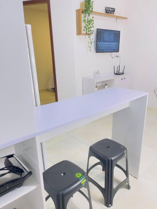 Apartamento Flat Charmoso Na Cidade, Moderno E Prox A Fraga Maia Feira de Santana Exterior foto